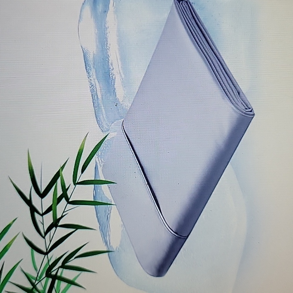 HOTEL SHEETS DIRECT Bamboo Twin Flat Sheet Gray Cooling breathable wicking NEW…